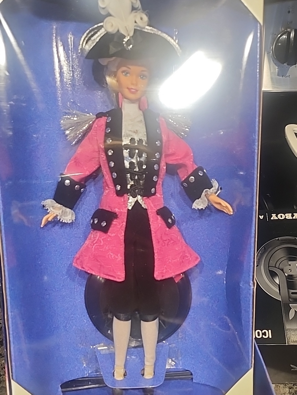 Mattel Barbie in Pink and Black Revolutionary Coat